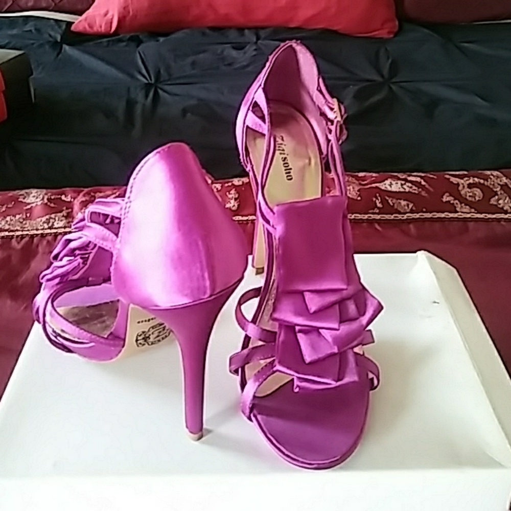 Open toe high sandals - Picture 2 of 3